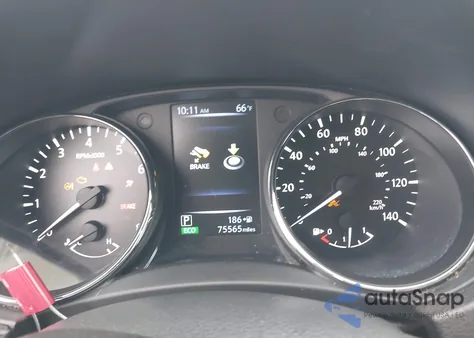 2017 Nissan Rogue Sl из США, поврежденный, VIN 5N1AT2MV4HC747751